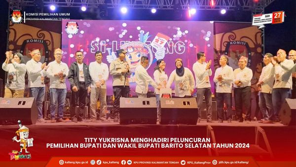 Peluncuran Pemilihan Bupati dan Wakil Bupati Kabupaten Barito Selatan Tahun 2024