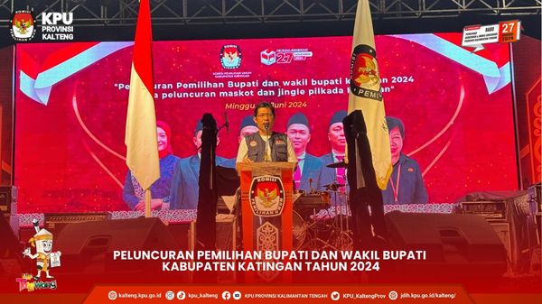 Peluncuran Pemilihan Bupati & Wakil Bupati Kabupaten Katingan