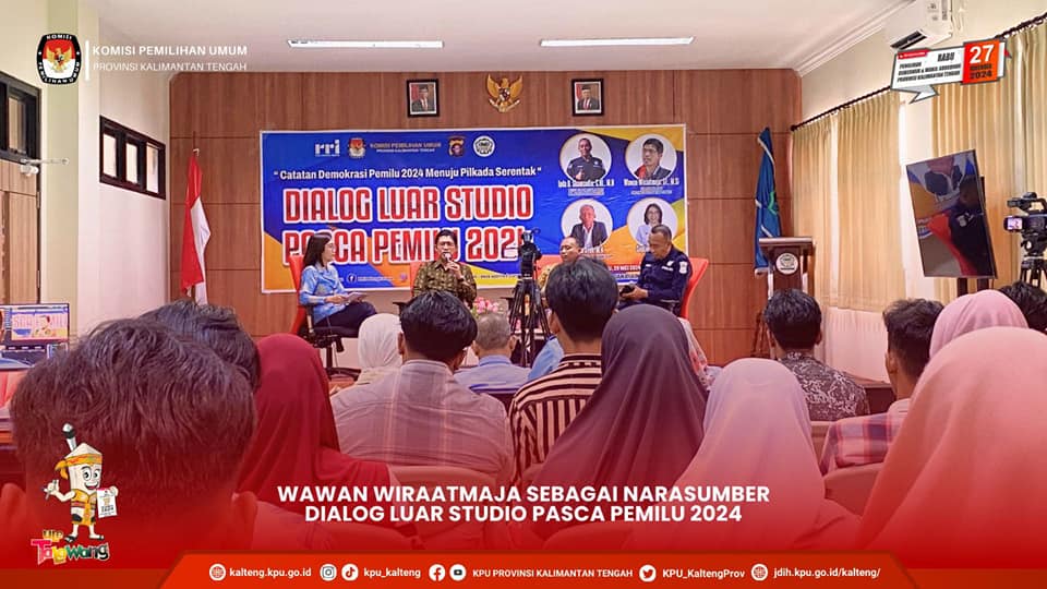 Narasumber dalam Kegiatan Dialog Luar Studio Pasca Pemilu 2024