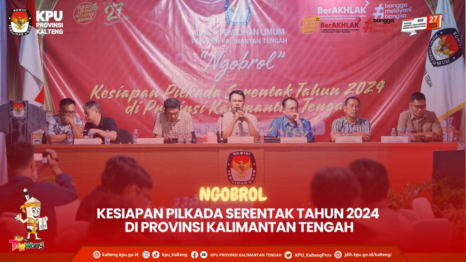 ”Ngobrol” Kesiapan Pilkada Serentak Tahun 2024