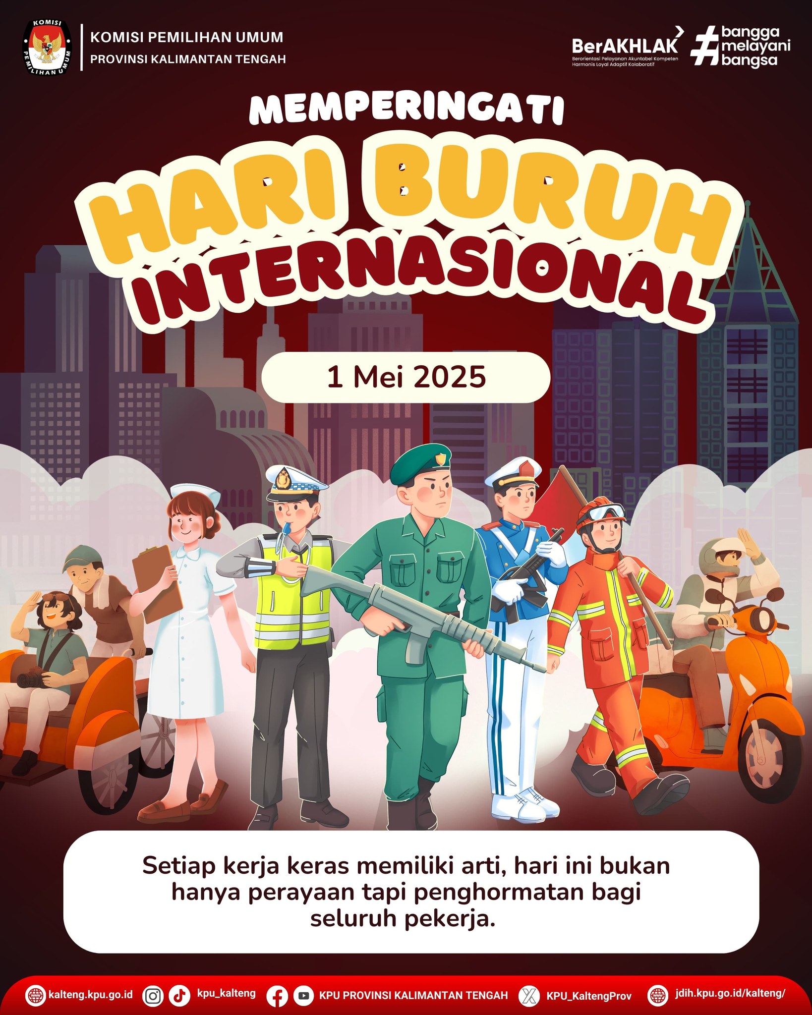 Selamat Memperingati Hari Buruh Internasional