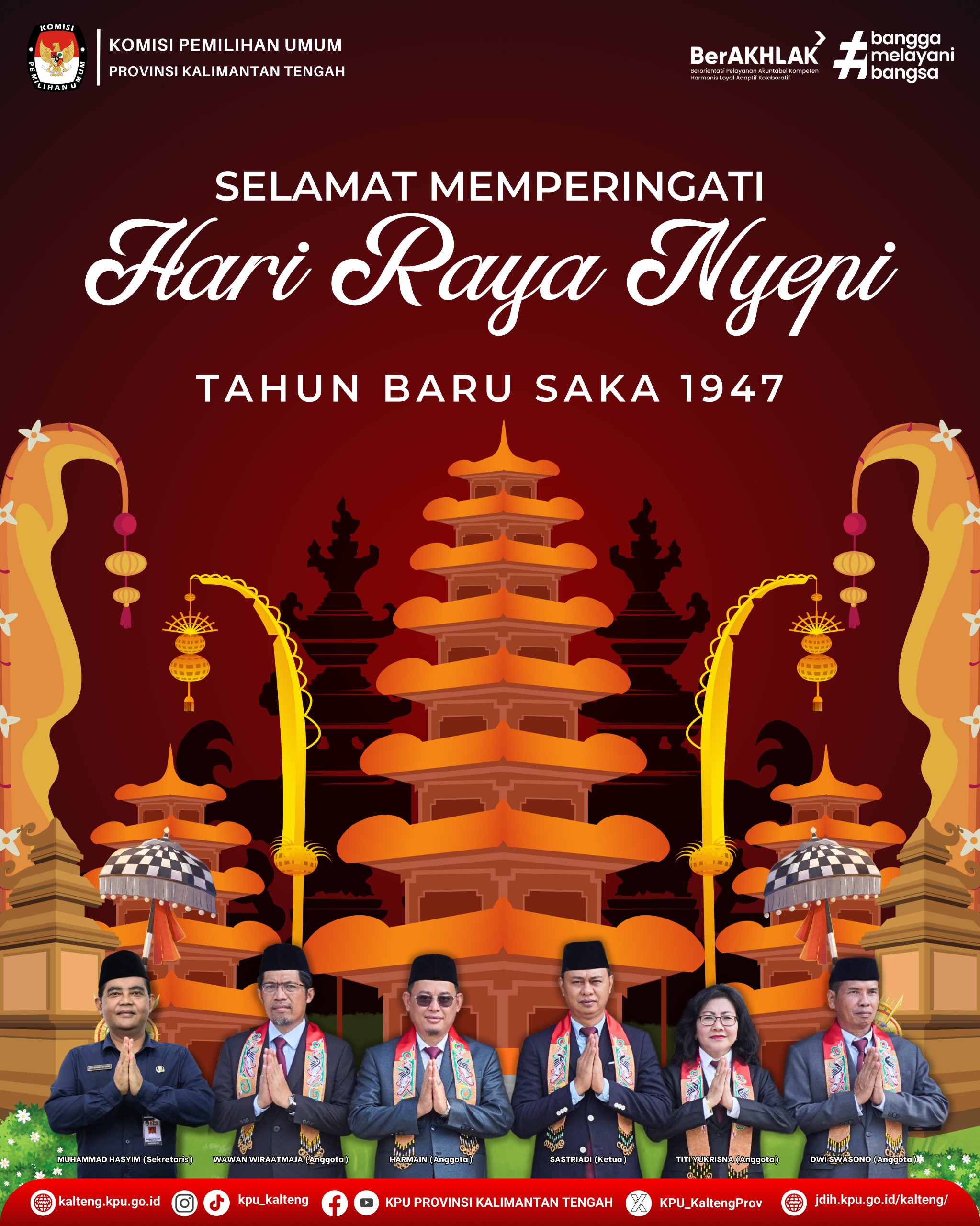Selamat Memperingati Hari Raya Nyepi