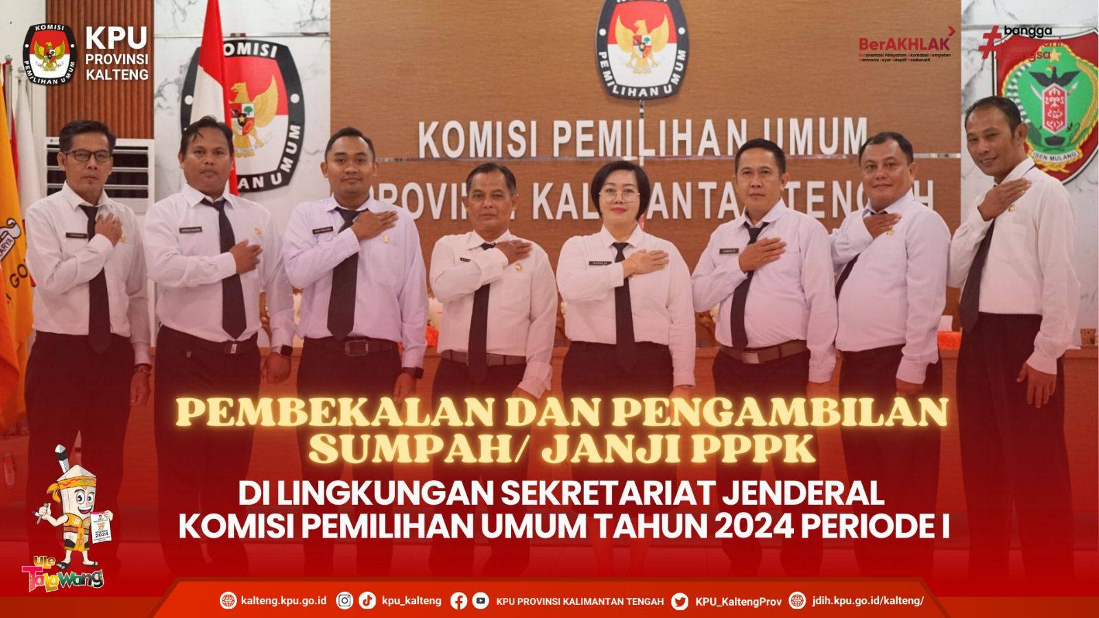 Pembekalan dan Pengambilan Sumpah/Janji PPPK