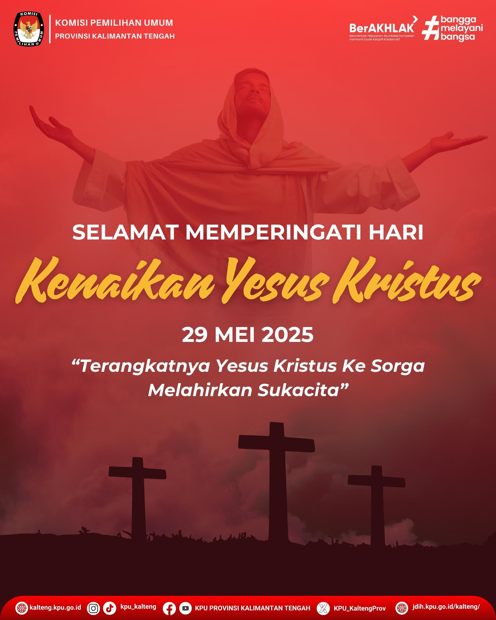 Selamat Memperingati Hari Kenaikan Yesus Kristus
