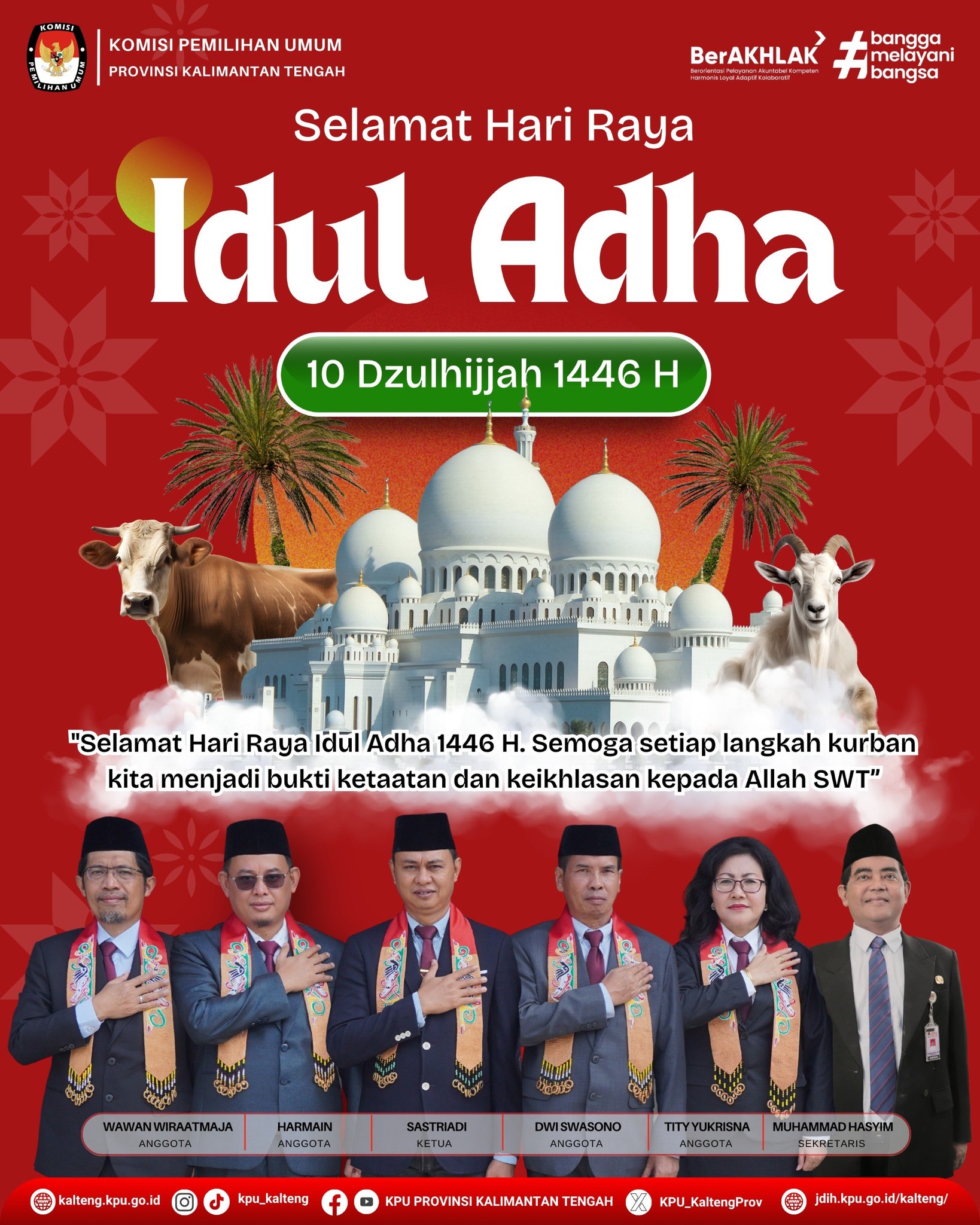 Selamat Hari Raya Idul Adha 10 Dzulhijjah 1446 H