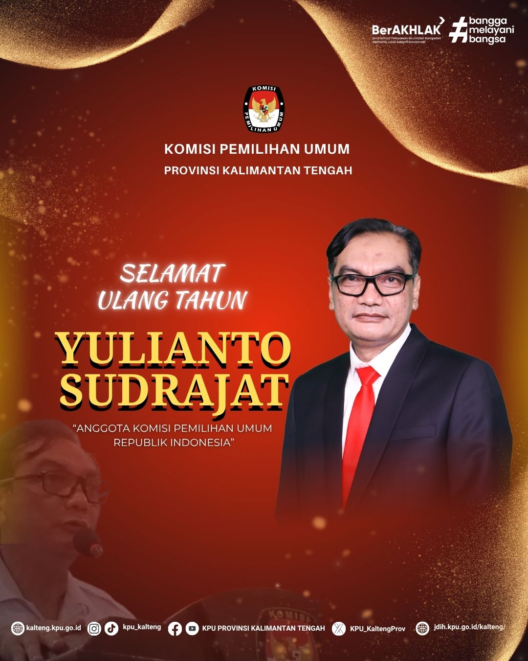 Selamat Ulang Tahun Anggota KPU RI
