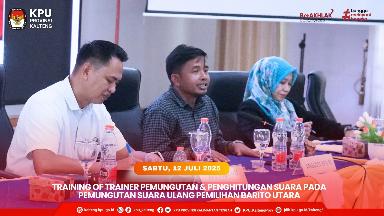 ToT Pemungutan dan Penghitungan Suara pada PSU Bupati dan Wakil Bupati Barito Utara 2024