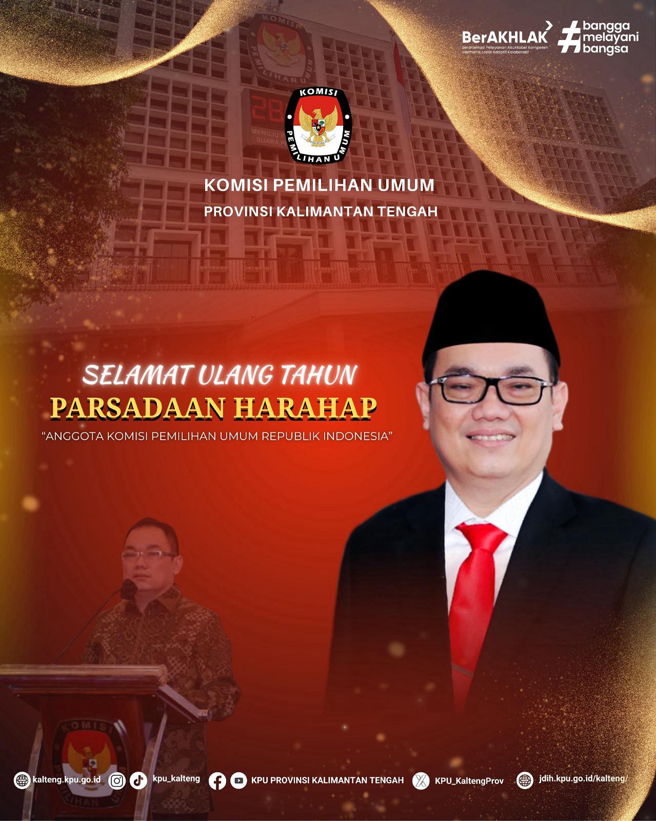 Selamat Ulang Tahun Pak Parsadaan Harahap.