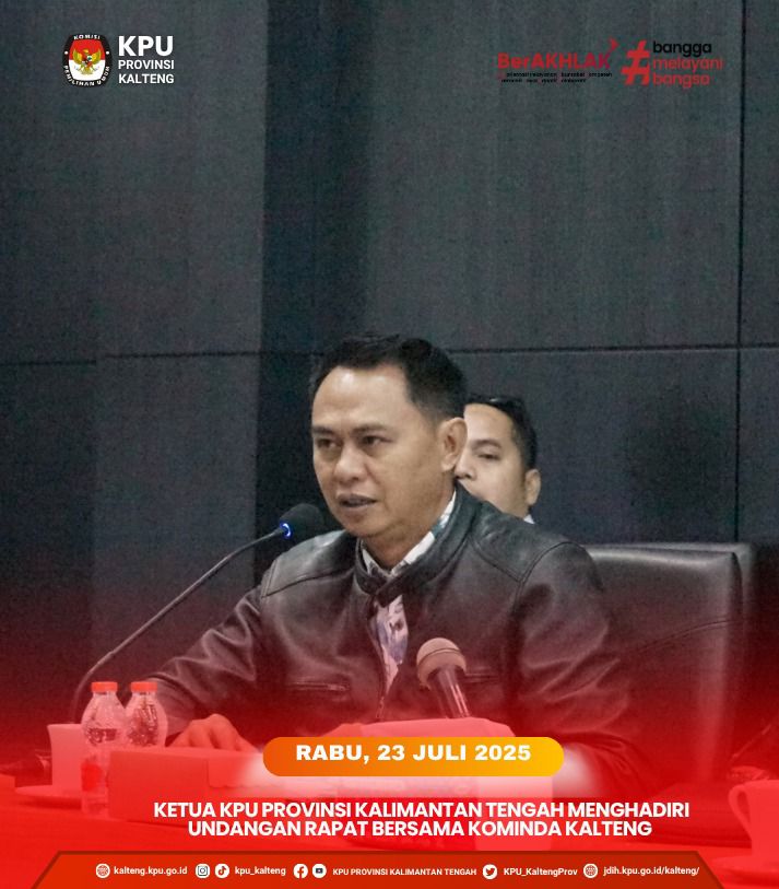Rapat Kominda perihal “Antisipasi Potensi Kerawanan menjelang PSU Kedua di Kab. Barito Utara