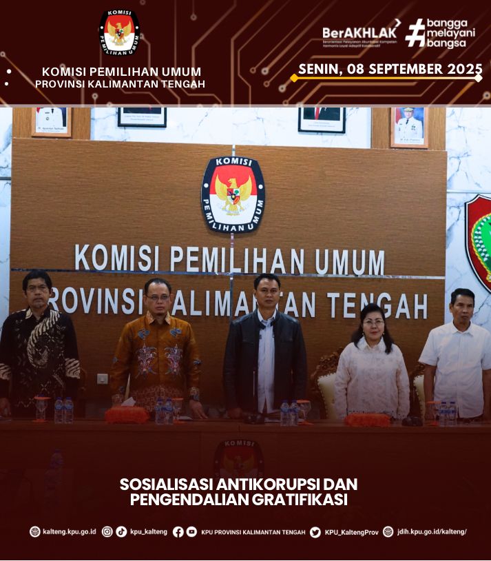 Menghadiri Undangan Sosialisasi Antikorupsi dan Pengendalian Gratifikasi