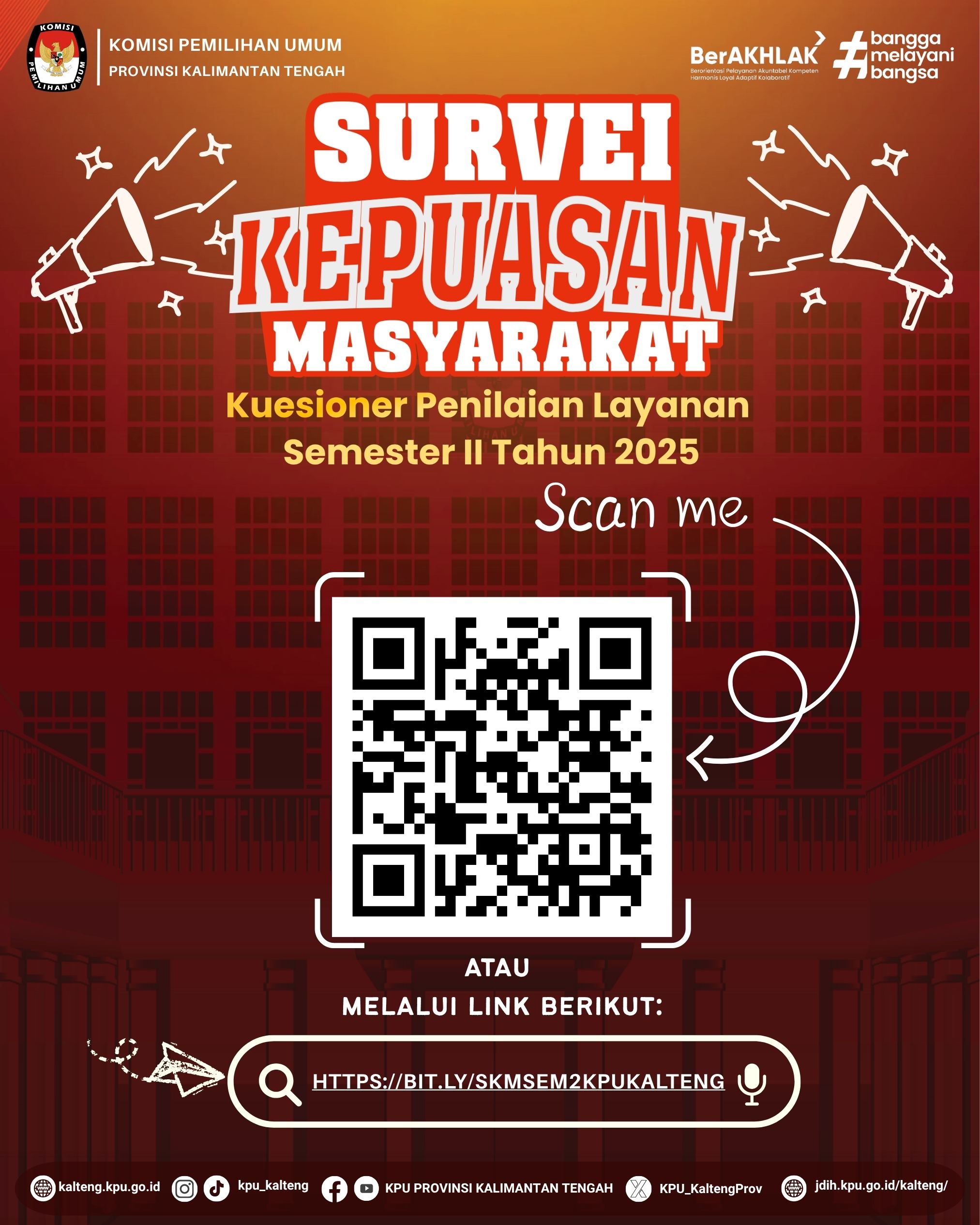 Survey Kepuasan Masyarakat Semester II Tahun 2025