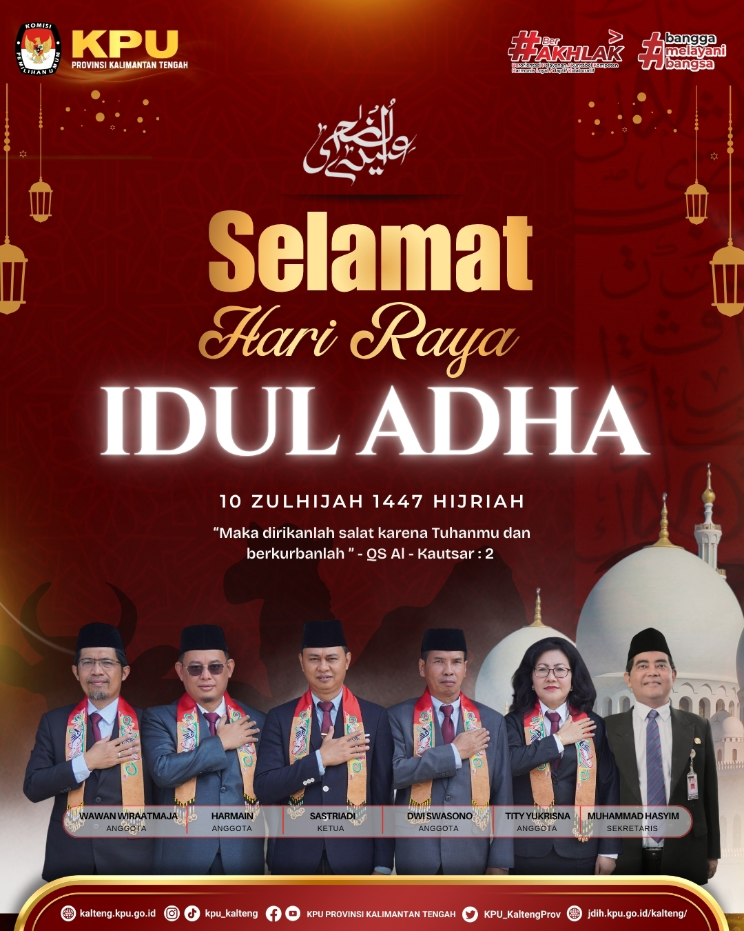 Selamat Hari Raya Idul Adha 1447 H/2026 Masehi