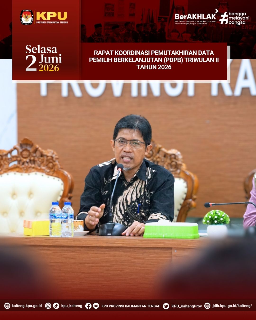 RAKOR PDPB Triwulan II Tahun 2026