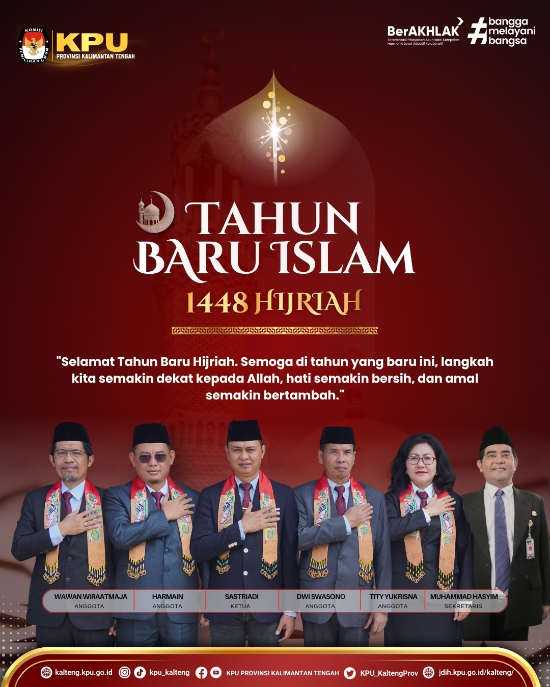 Selamat Tahun Baru Islam 1448 Hijriah